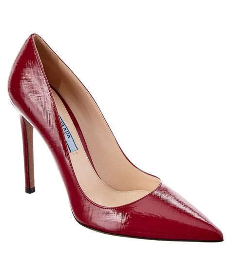 prada pointy toe pump hot pink|prada boots and pumps.